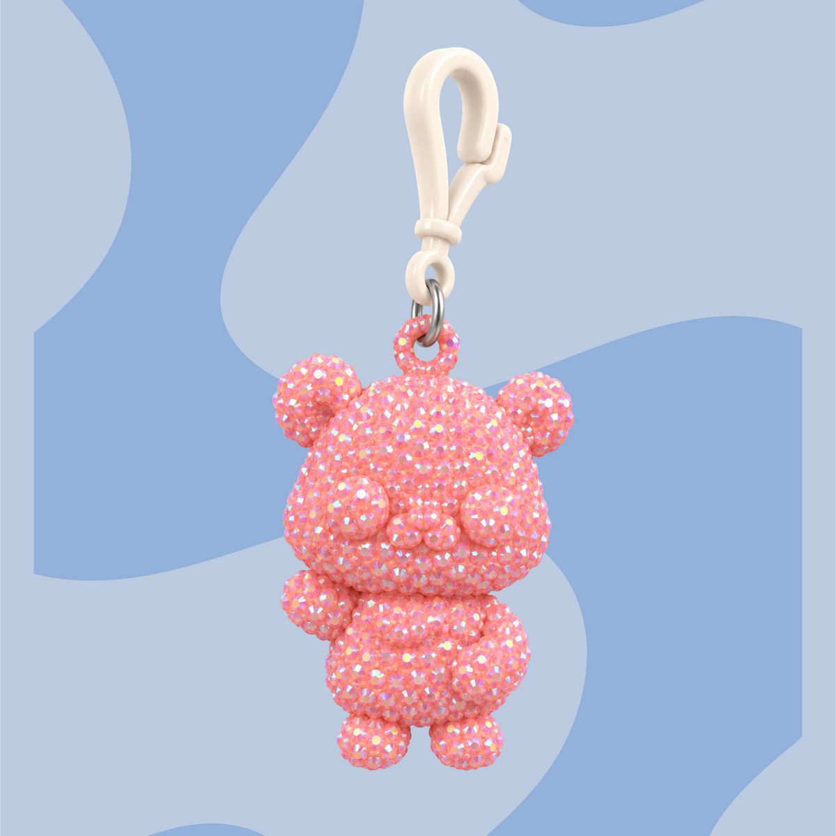 Llavero Osito Kawaii Brillosito para hacer por Diamantes