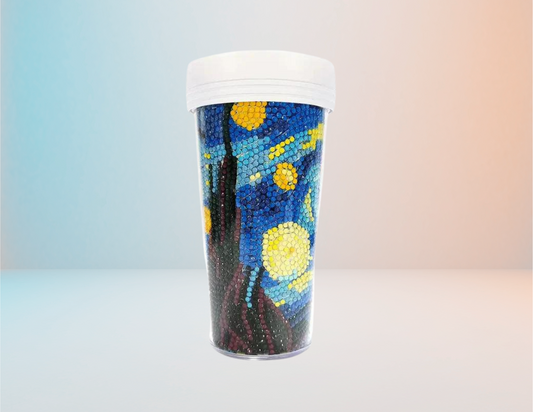 Noche Estrellada - Mug para hacer con Diamantes