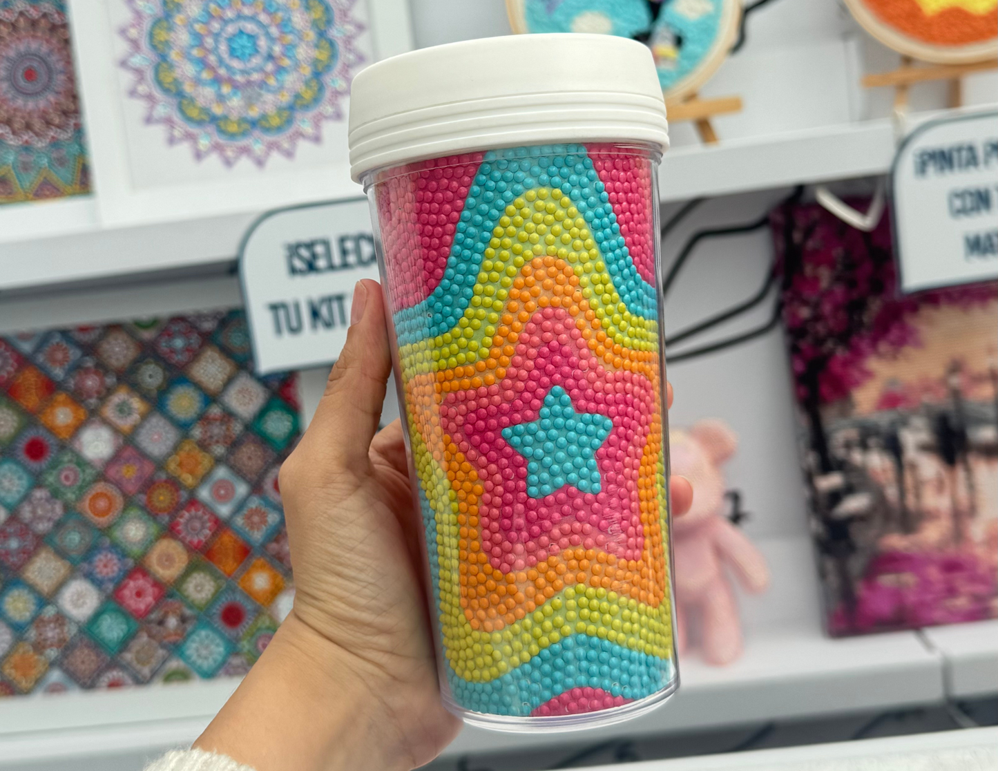 Estrella - Mug para hacer con Diamantes