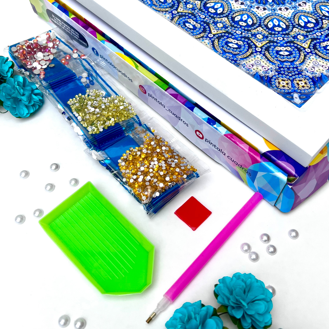 Mandala Mística - KIT Por Piedritas