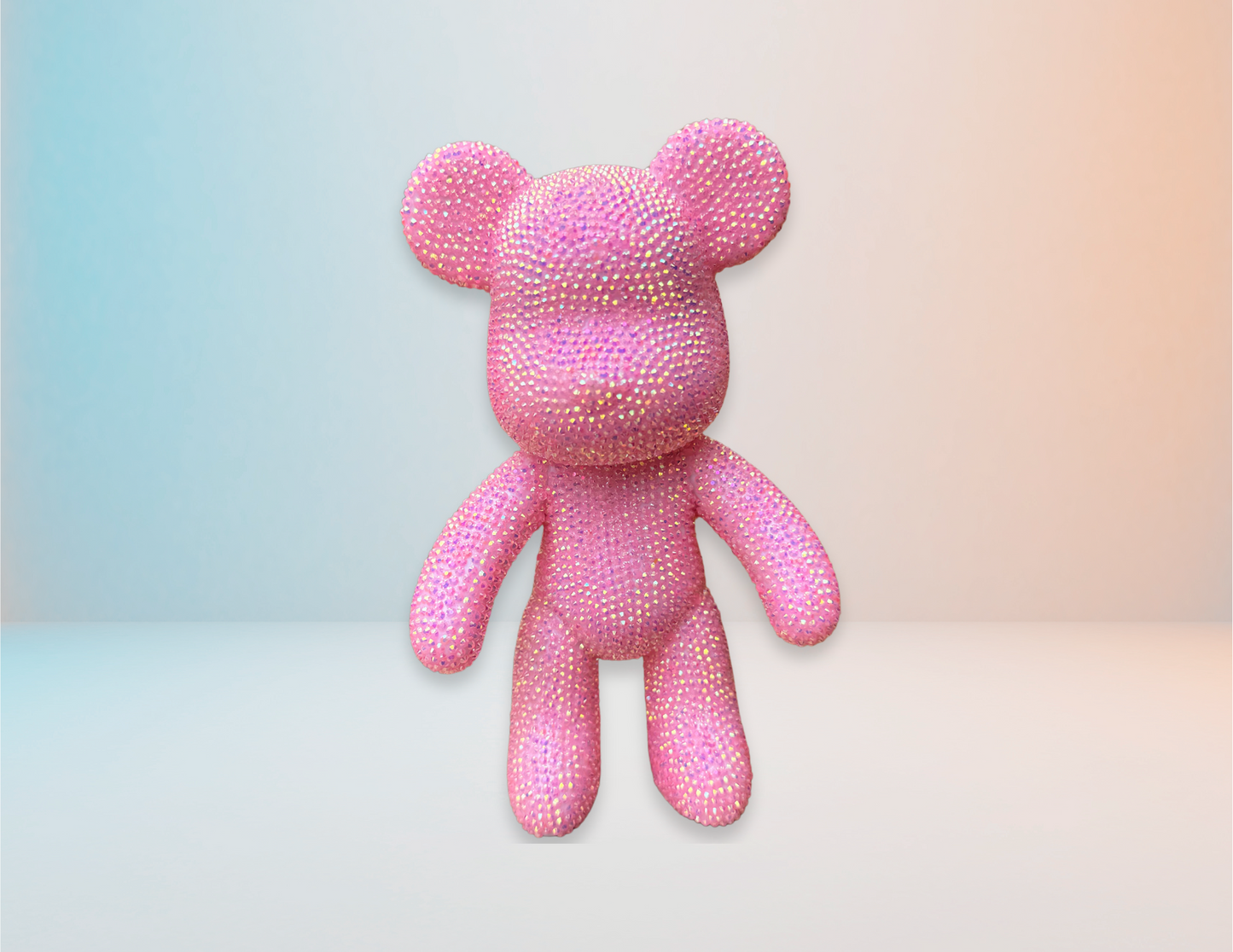 Brillosito Color Rosado - Osito para hacer Por Diamantes
