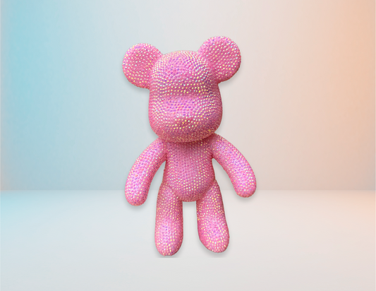 Brillosito Color Rosado - Osito para hacer Por Diamantes