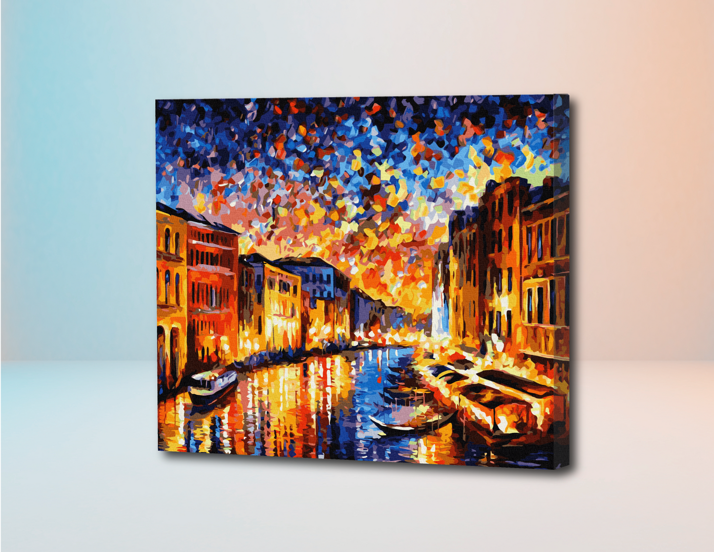 Reflejo Nocturno - Kit de Pinturas por Números