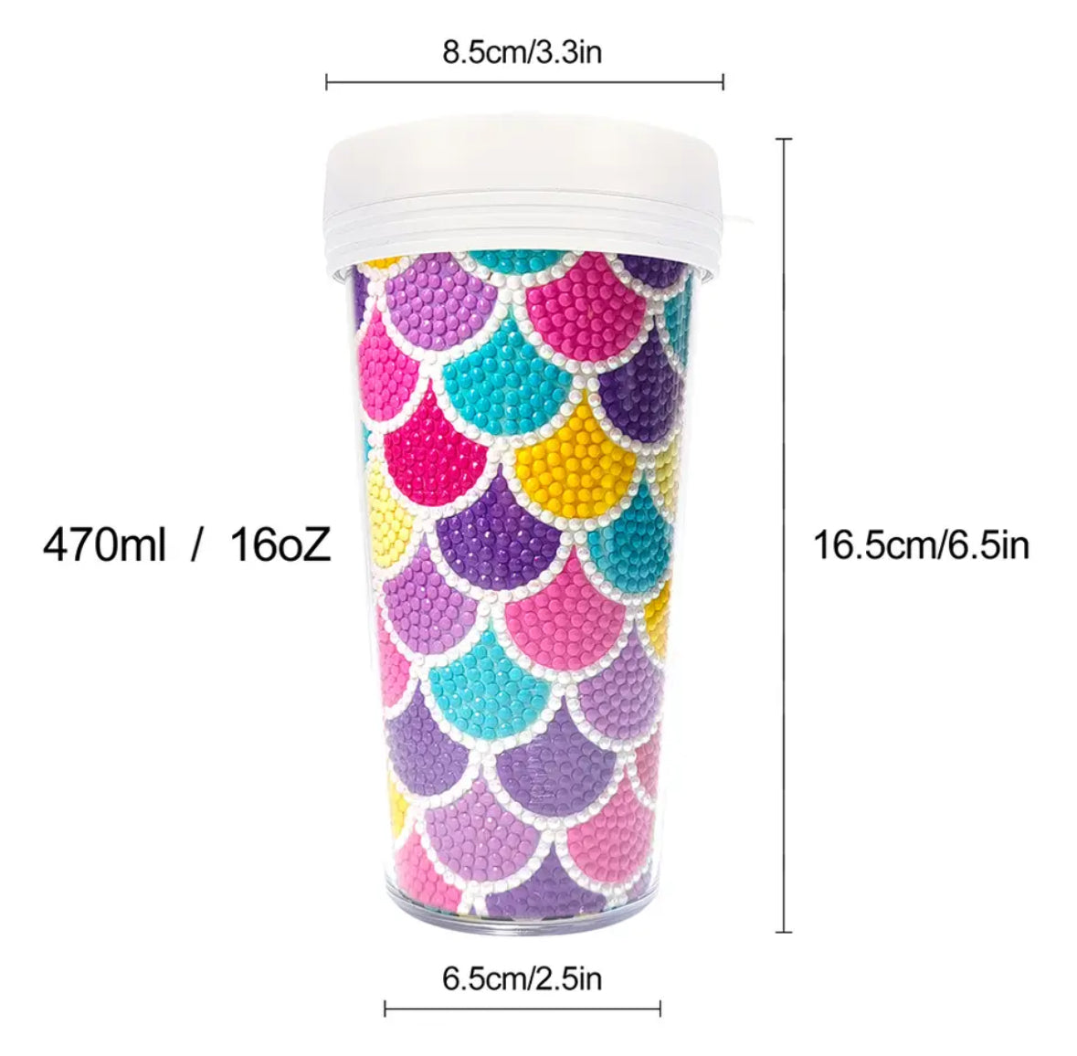 Sirena - Mug para hacer con Diamantes