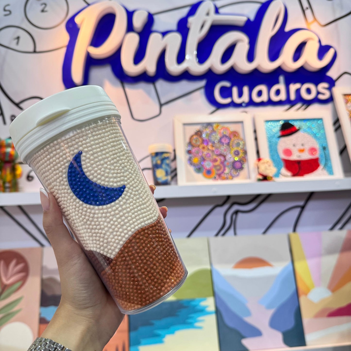 Desierto - Mug para hacer con Diamantes