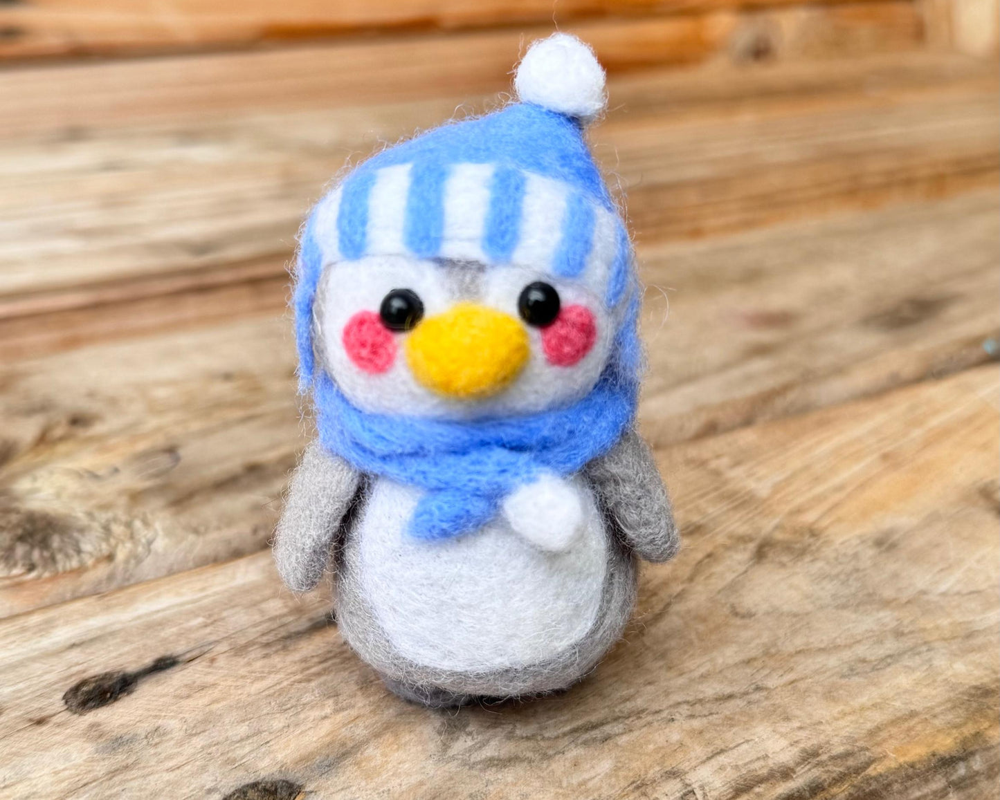 Pingüino - Kit de Felting
