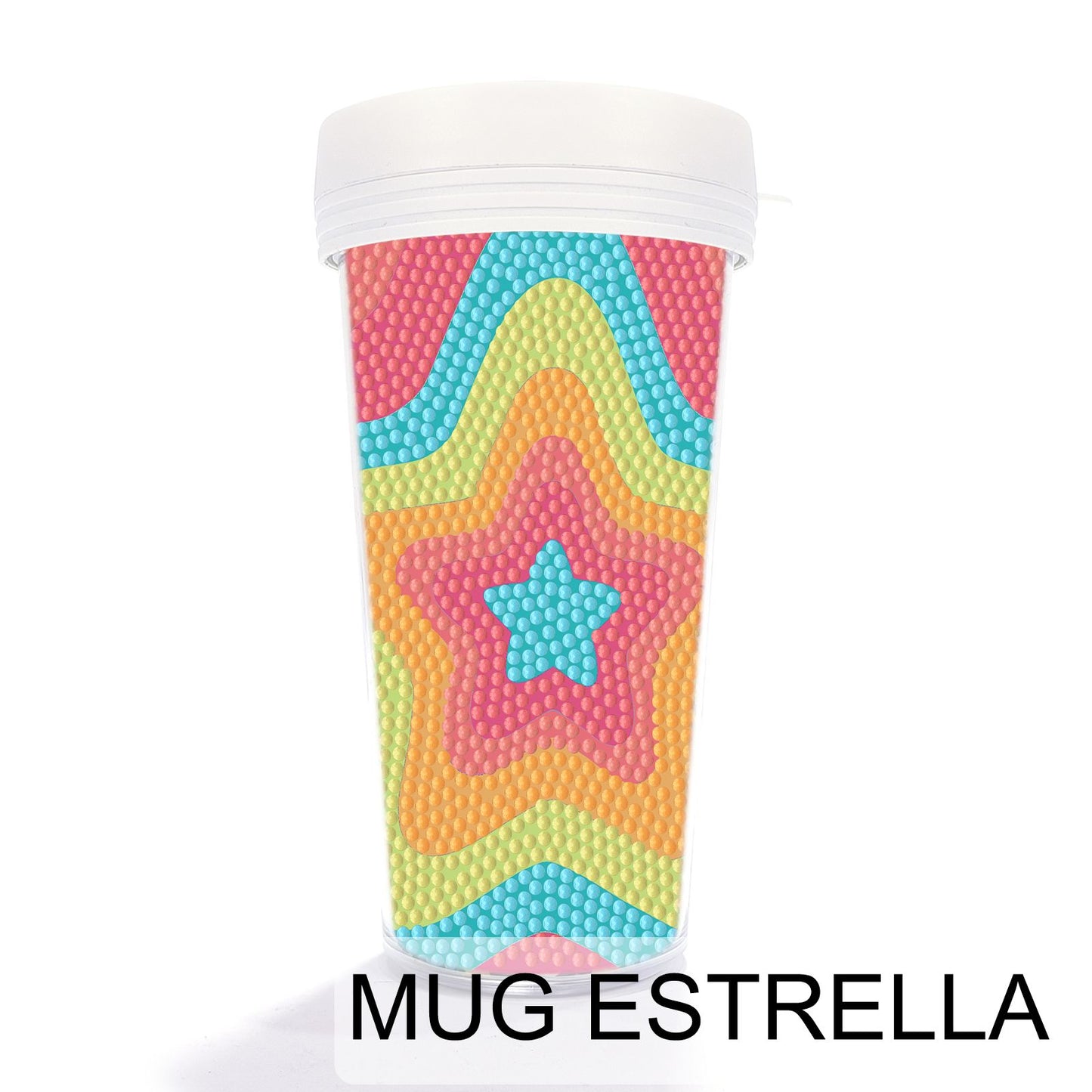 Estrella - Mug para hacer con Diamantes
