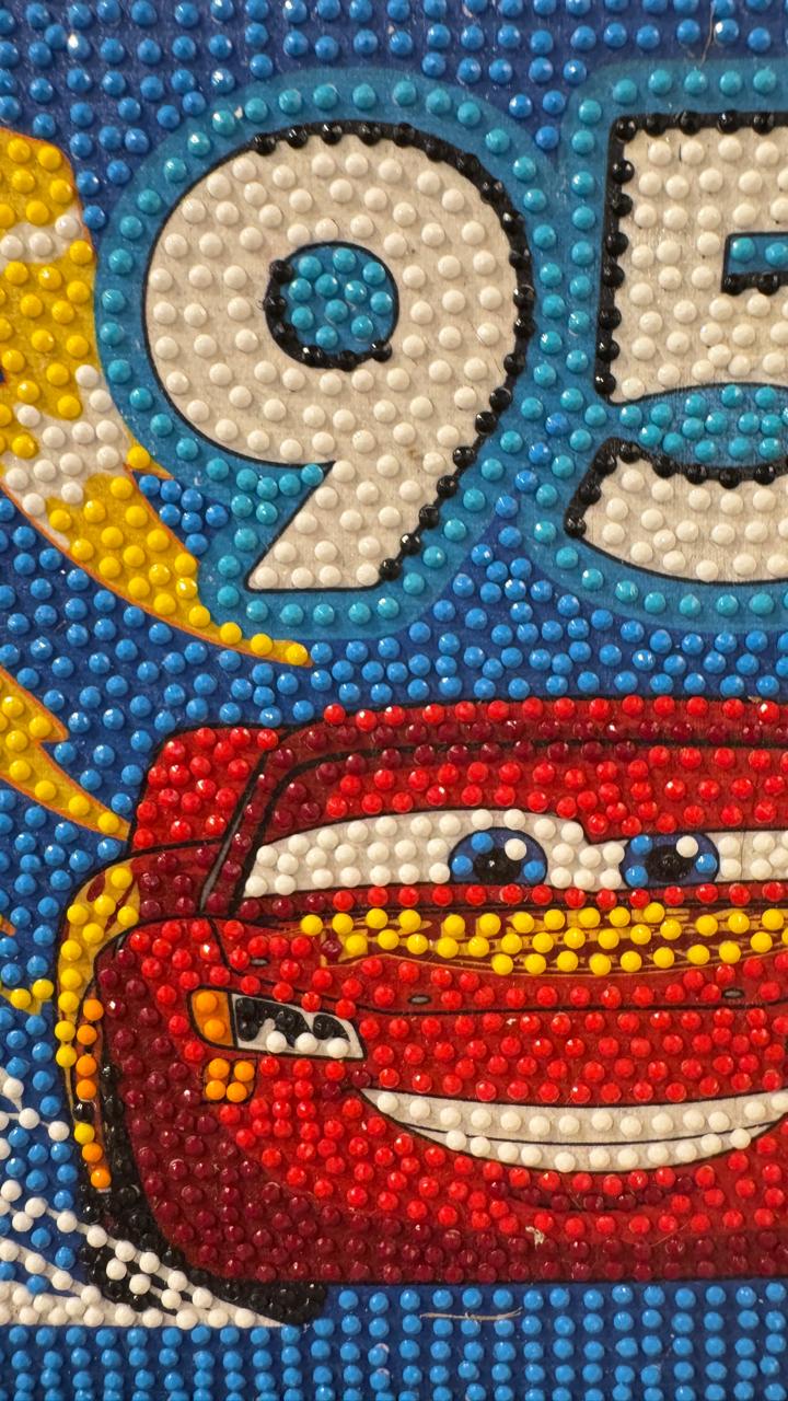 Cars -Kit Por Diamantes para Niños