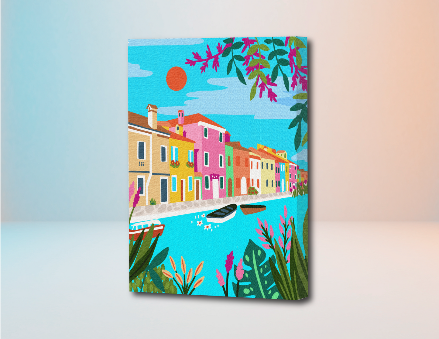 Casita Colores - Kit de Pinturas por Números