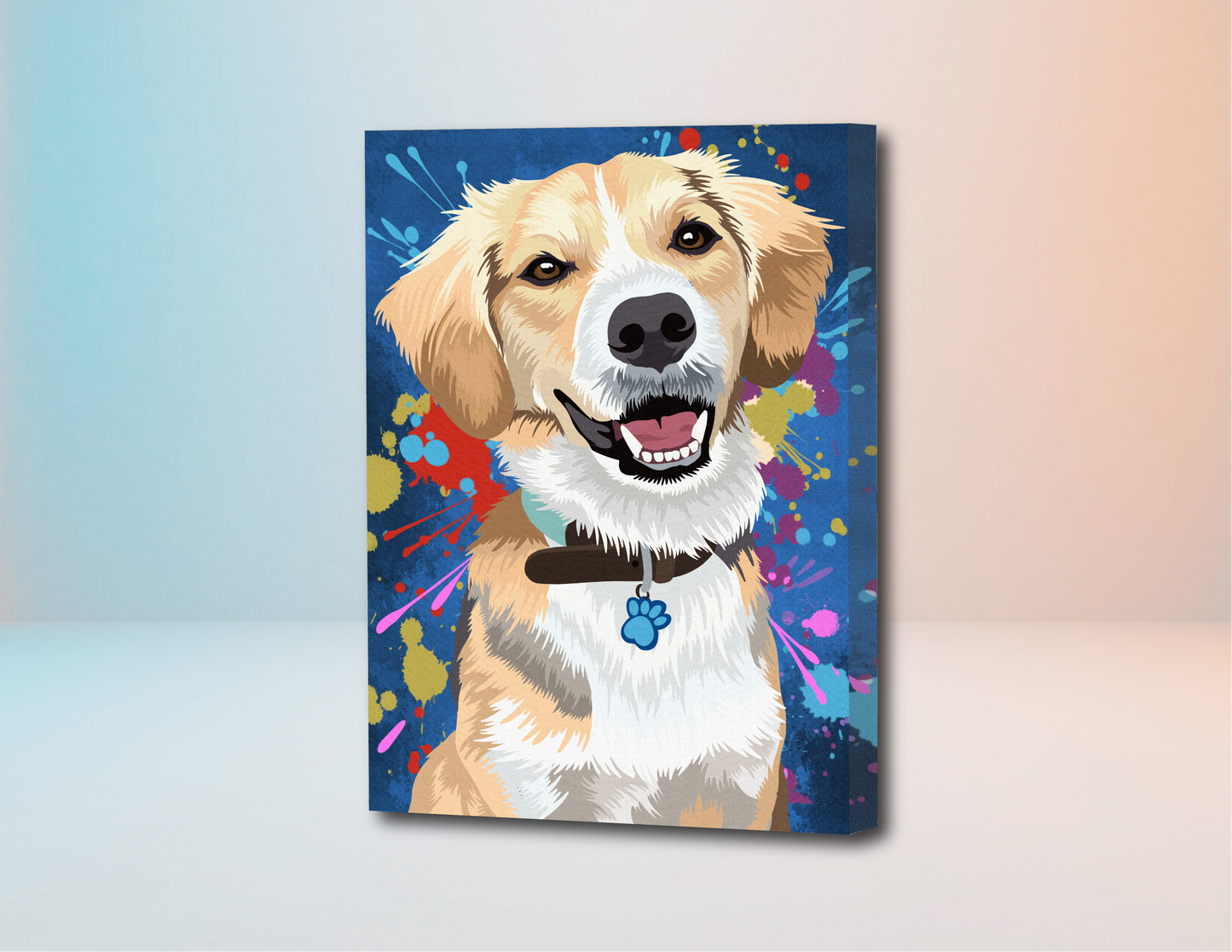 Perro Dalí - Kit de Pinturas por Números