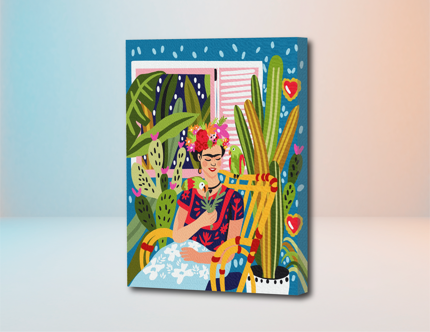 Frida - Kit de Pinturas por Números