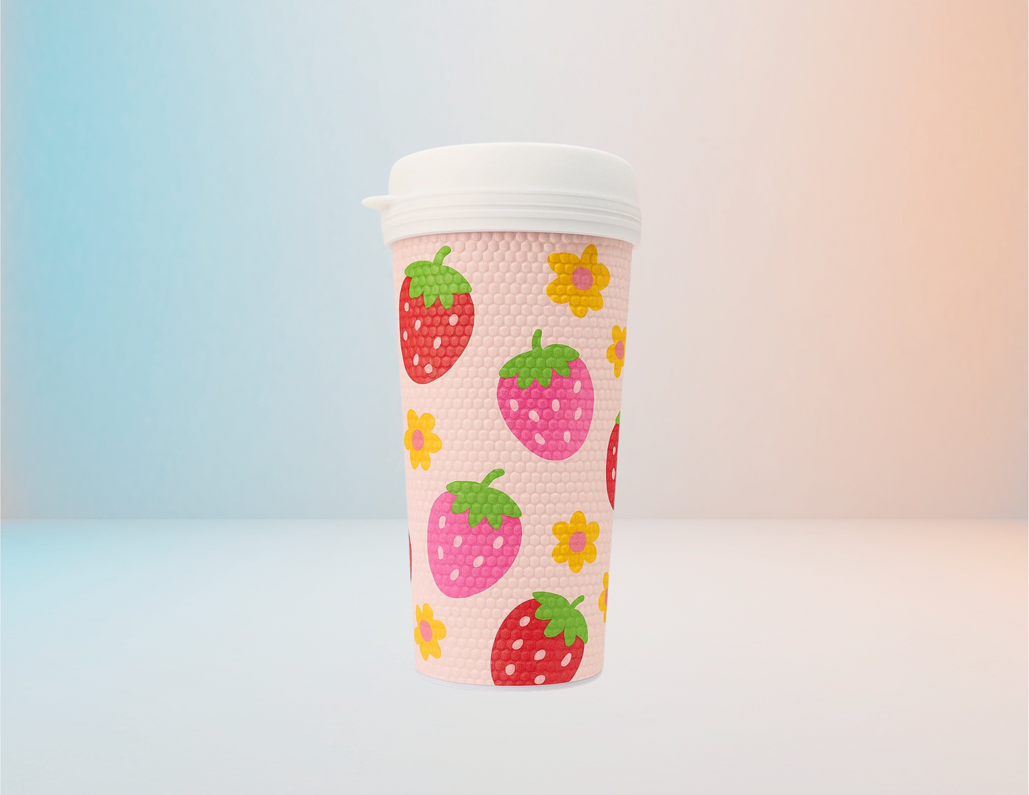 Fresitas - Mug para hacer con Diamantes