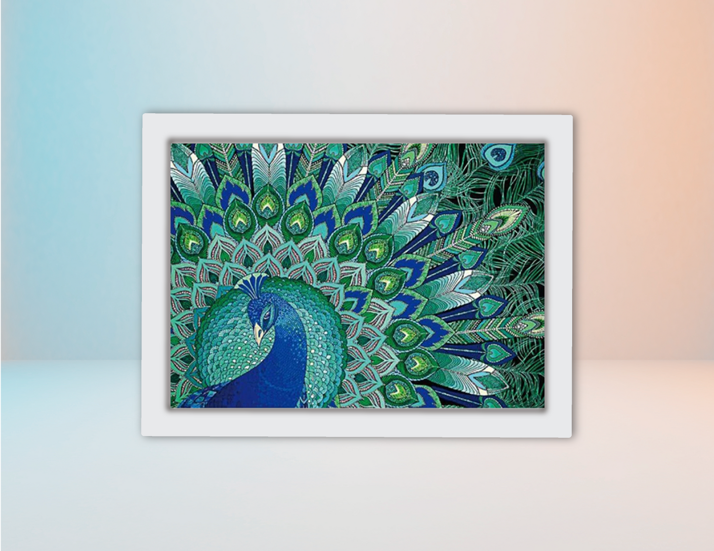 Pavo Esmeralda- KIT Por Piedritas