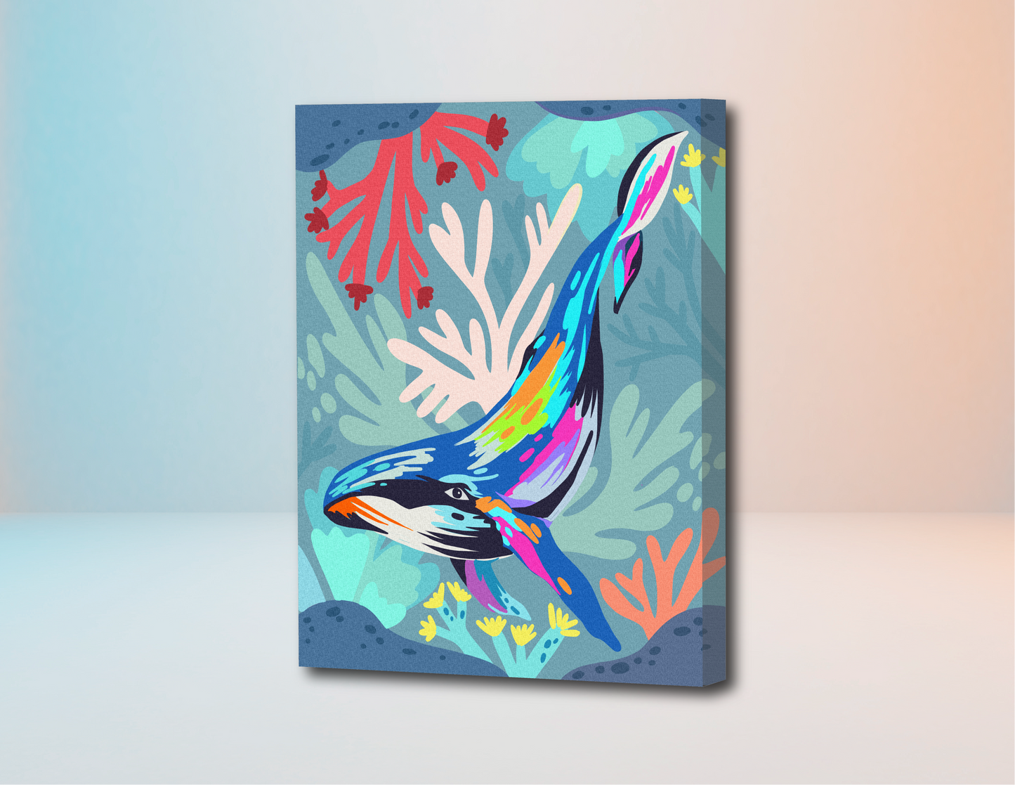 Ballena- Kit de Pinturas por Números