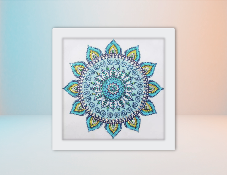 Mandala Agua- KIT Por Piedritas