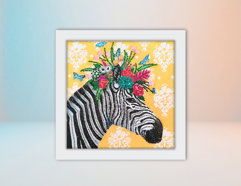 Cebra Tropical - KIT Por Piedritas