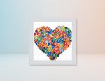 Cargar imagen en el visor de la galería, Mandala Corazón  - KIT Por Piedritas
