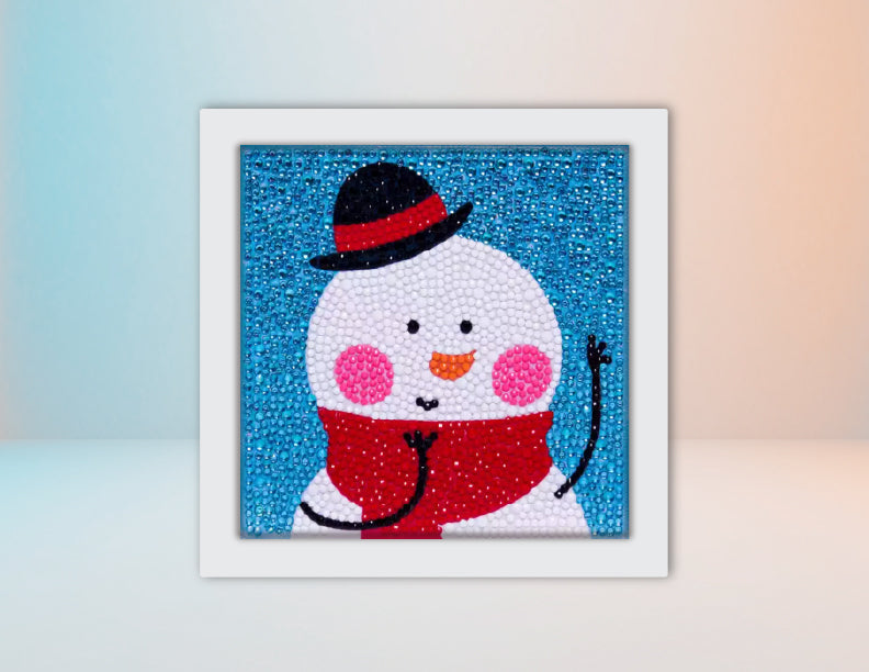 Muñeco de nieve- KIT Por Piedritas