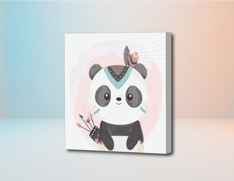 Pandita - Kit de Pinturas por Números PARA NIÑOS