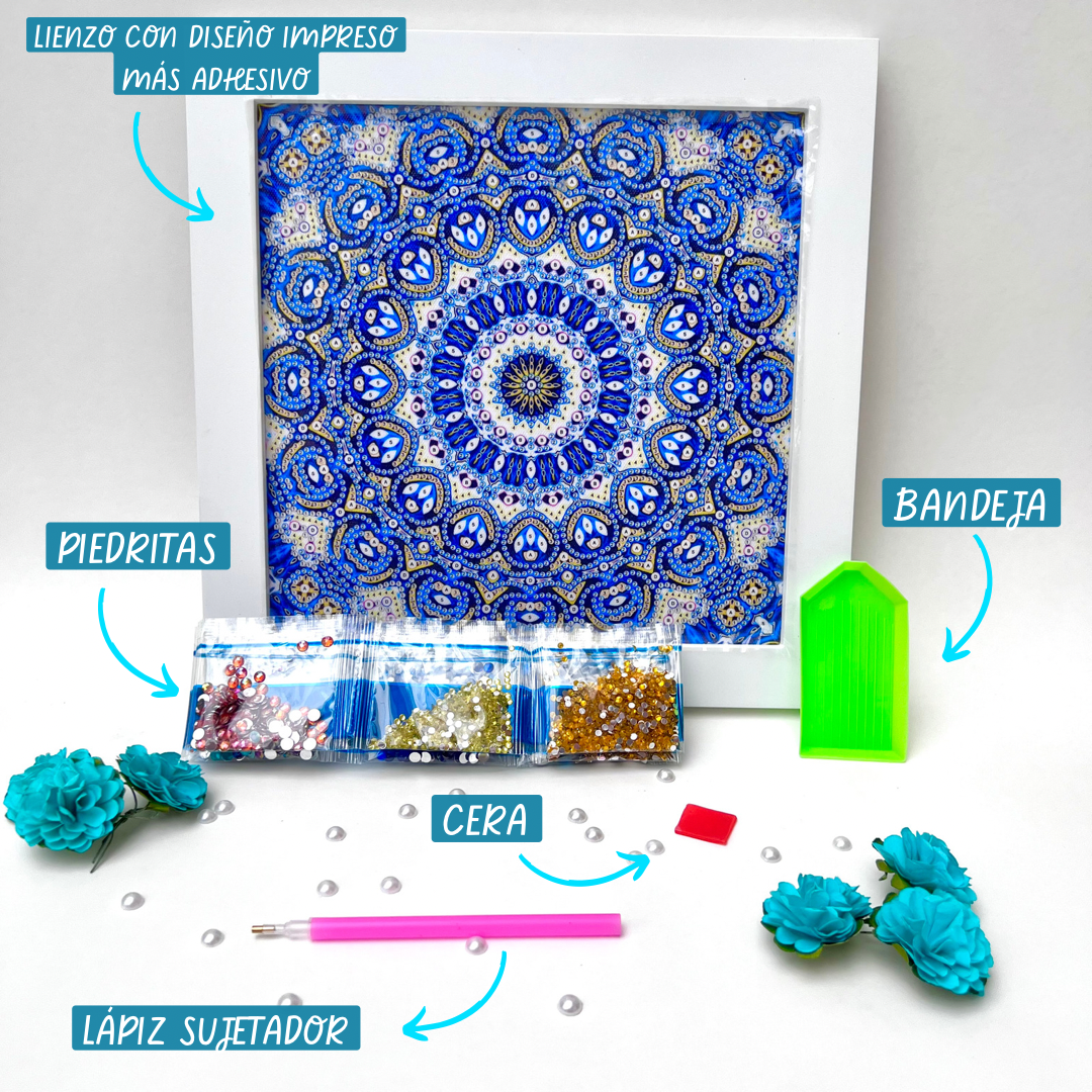Mandala Natural- KIT Por Piedritas