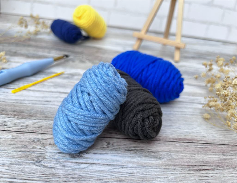 Noche Estrellada Van Gogh - Kit para Bordar con Lanas