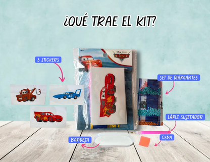 Cars - Stickers para hacer con Diamantes