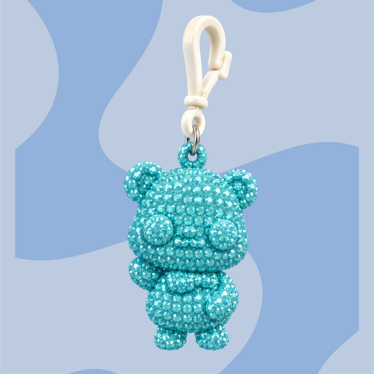 Llavero Osito Kawaii Brillosito para hacer por Diamantes