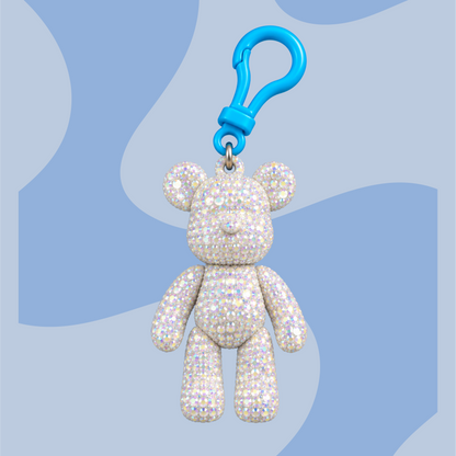 Llavero Osito Brillosito para hacer por Diamantes