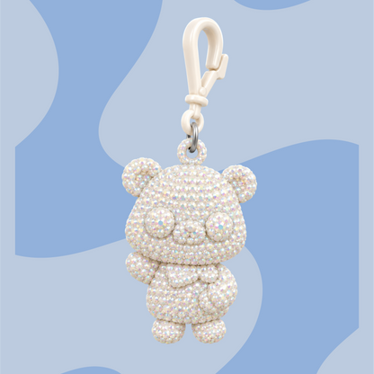 Llavero Osito Kawaii Brillosito para hacer por Diamantes