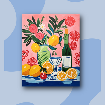Frutas Bodegon -Kit Por Diamantes