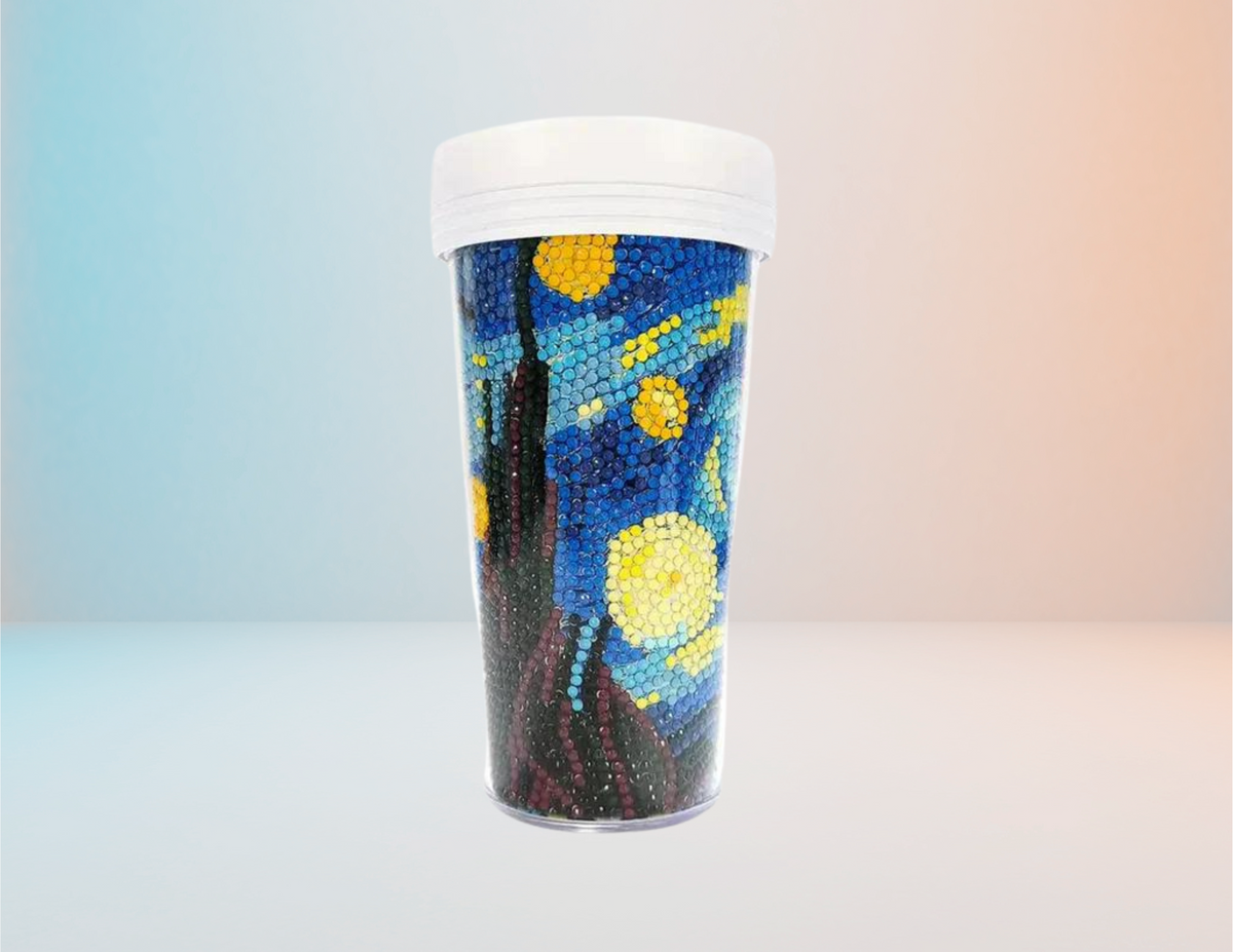 Noche Estrellada - Mug para hacer con Diamantes