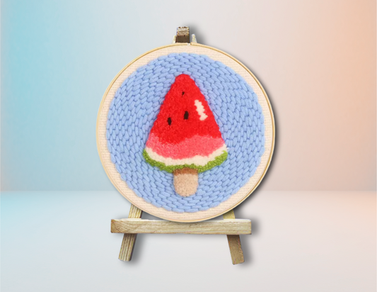 Sandia - Kit para Bordar con Lanas