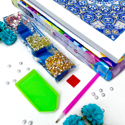 Mandala Mística - KIT Por Piedritas
