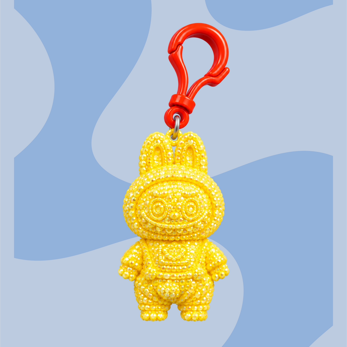 Llavero Labu bu Brillosito para hacer por Diamantes