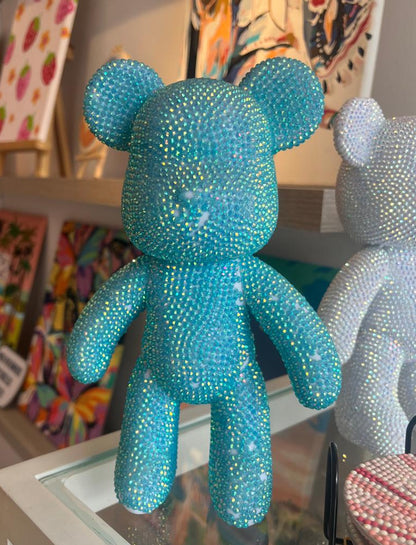 Brillosito Color Azul- Osito para hacer Por Diamantes
