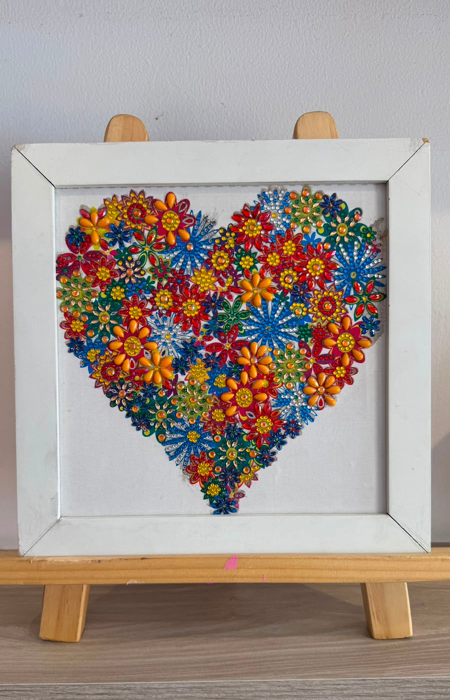 Mandala Corazón  - KIT Por Piedritas