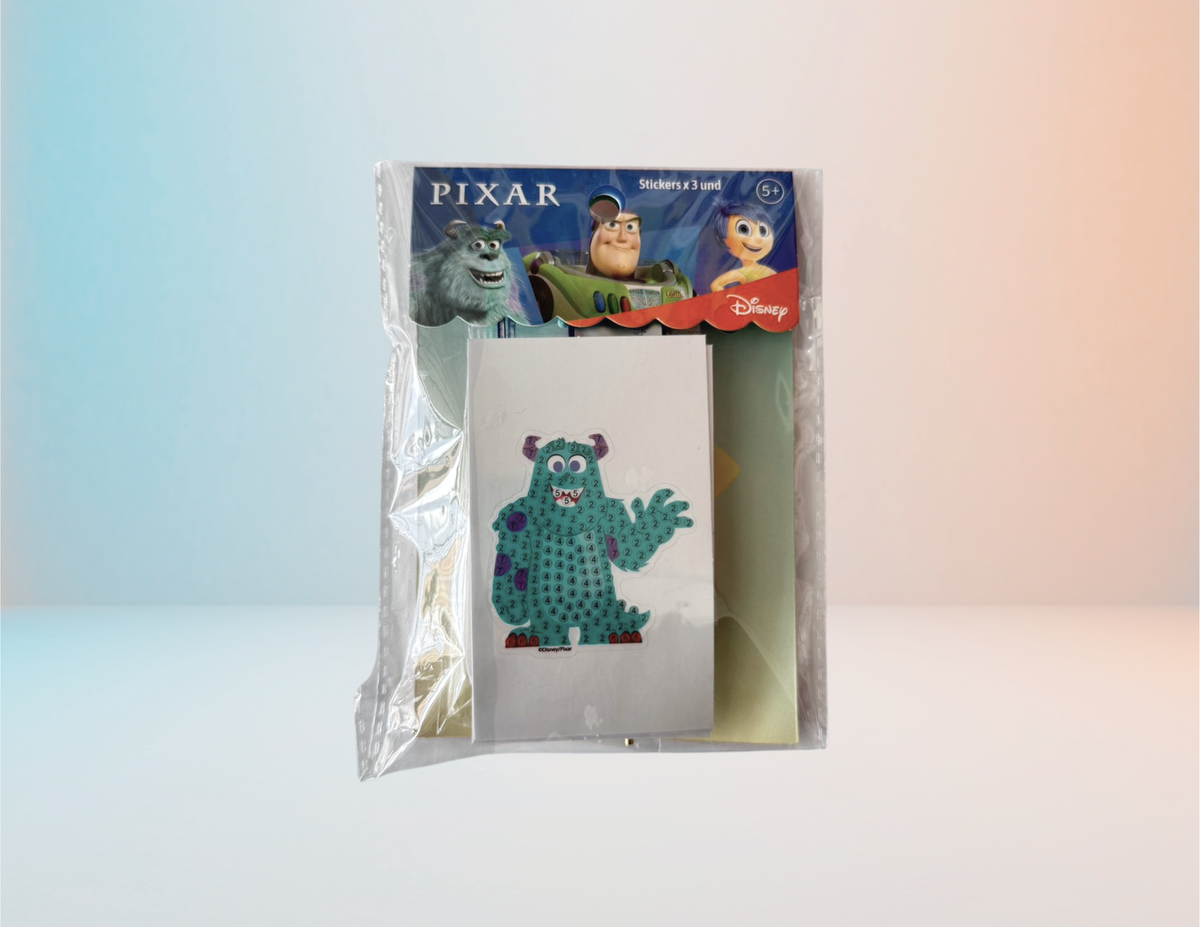 Monsters Inc - Stickers para hacer con Diamantes