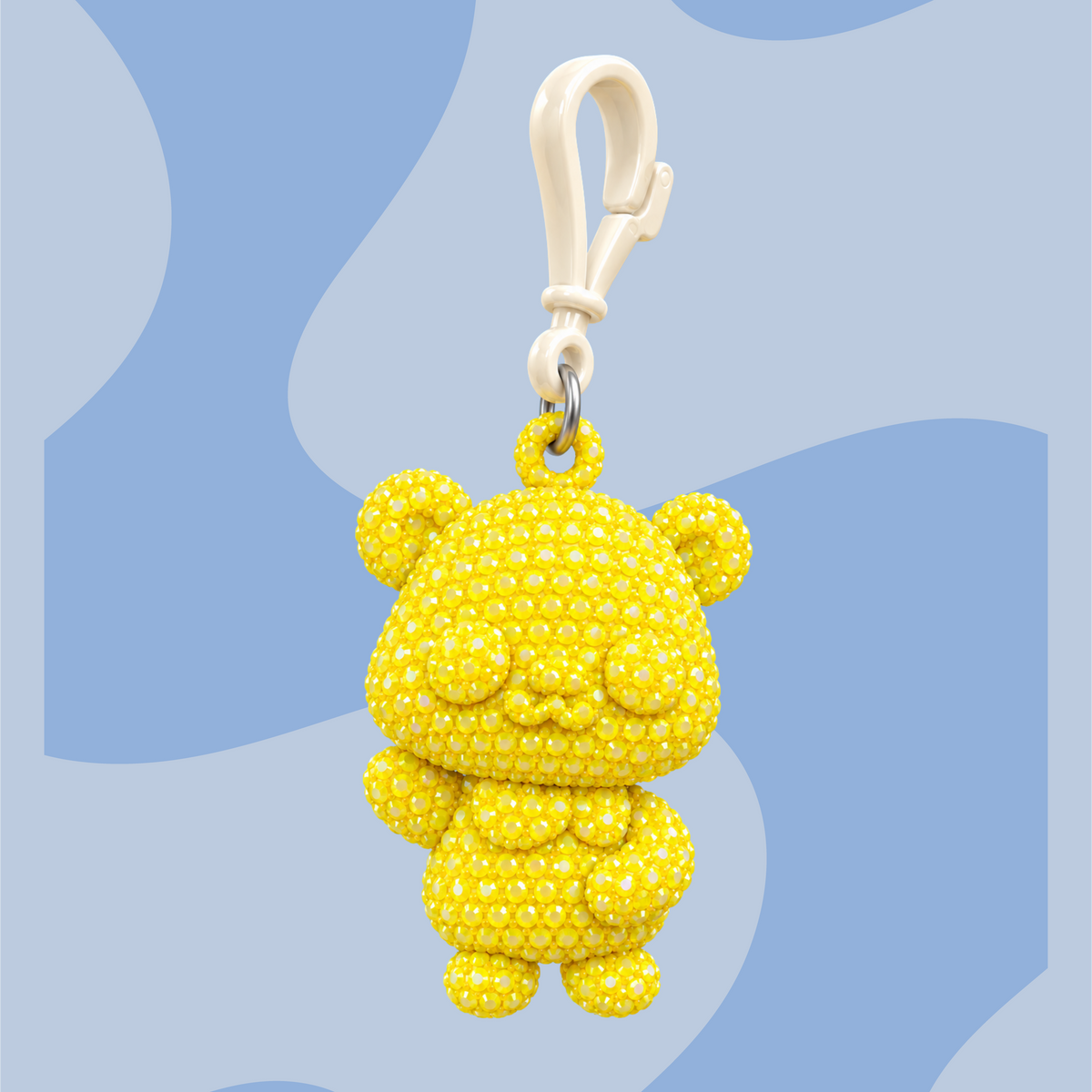 Llavero Osito Kawaii Brillosito para hacer por Diamantes