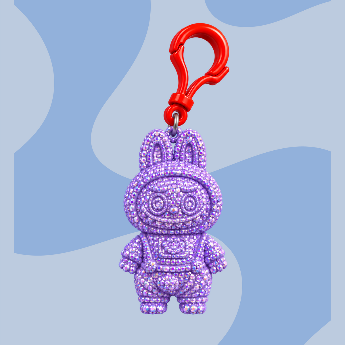 Llavero Labu bu Brillosito para hacer por Diamantes