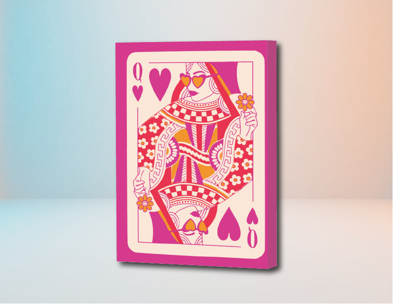 Carta Q Queen   - Kit de Pinturas por Números 30x40cm 10% POR VACACIONES DESCUENTO - TU PEDIDO SERA ENVIADO A PARTIR DEL 9 DE ENERO