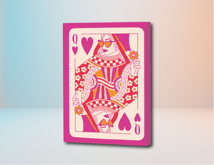 Carta Q Queen   - Kit de Pinturas por Números 30x40cm 10% POR VACACIONES DESCUENTO - TU PEDIDO SERA ENVIADO A PARTIR DEL 9 DE ENERO