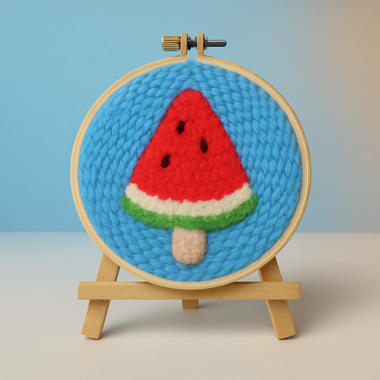 Sandia - Kit para Bordar con Lanas