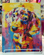 Perro Manchitas  - Kit por Diamantes -