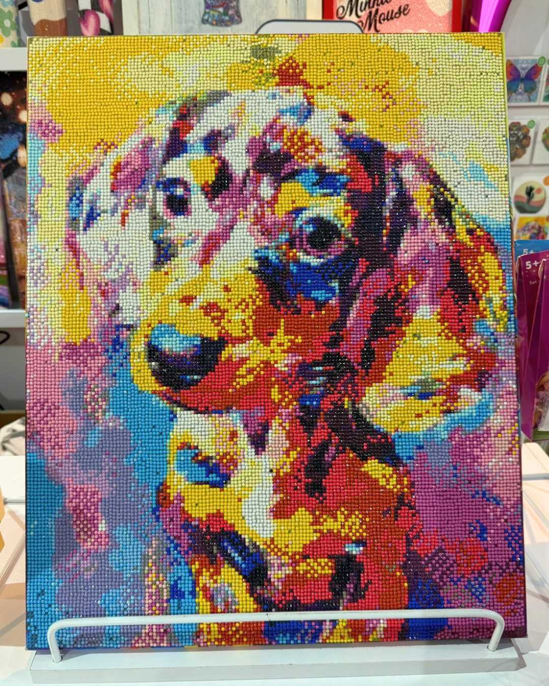 Perro Manchitas  - Kit por Diamantes -