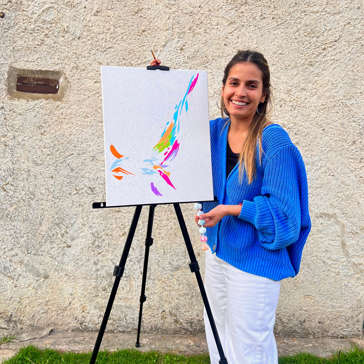 Multi Caballete - Trípode para Pintar (Doble Tamaño 167 cm y 54 cm Altura)