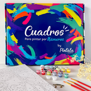 Casita Colores - Kit de Pinturas por Números