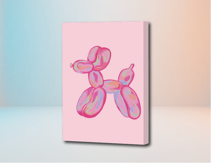 Perrito Infable   - Kit de Pinturas por Números 30x40cm 10% POR VACACIONES DESCUENTO - TU PEDIDO SERA ENVIADO A PARTIR DEL 9 DE ENERO