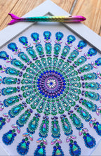 Mandala Calma - KIT Por Piedritas