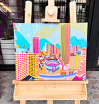Bogotá  - Kit de Pinturas por Números - Nivel Intermedio