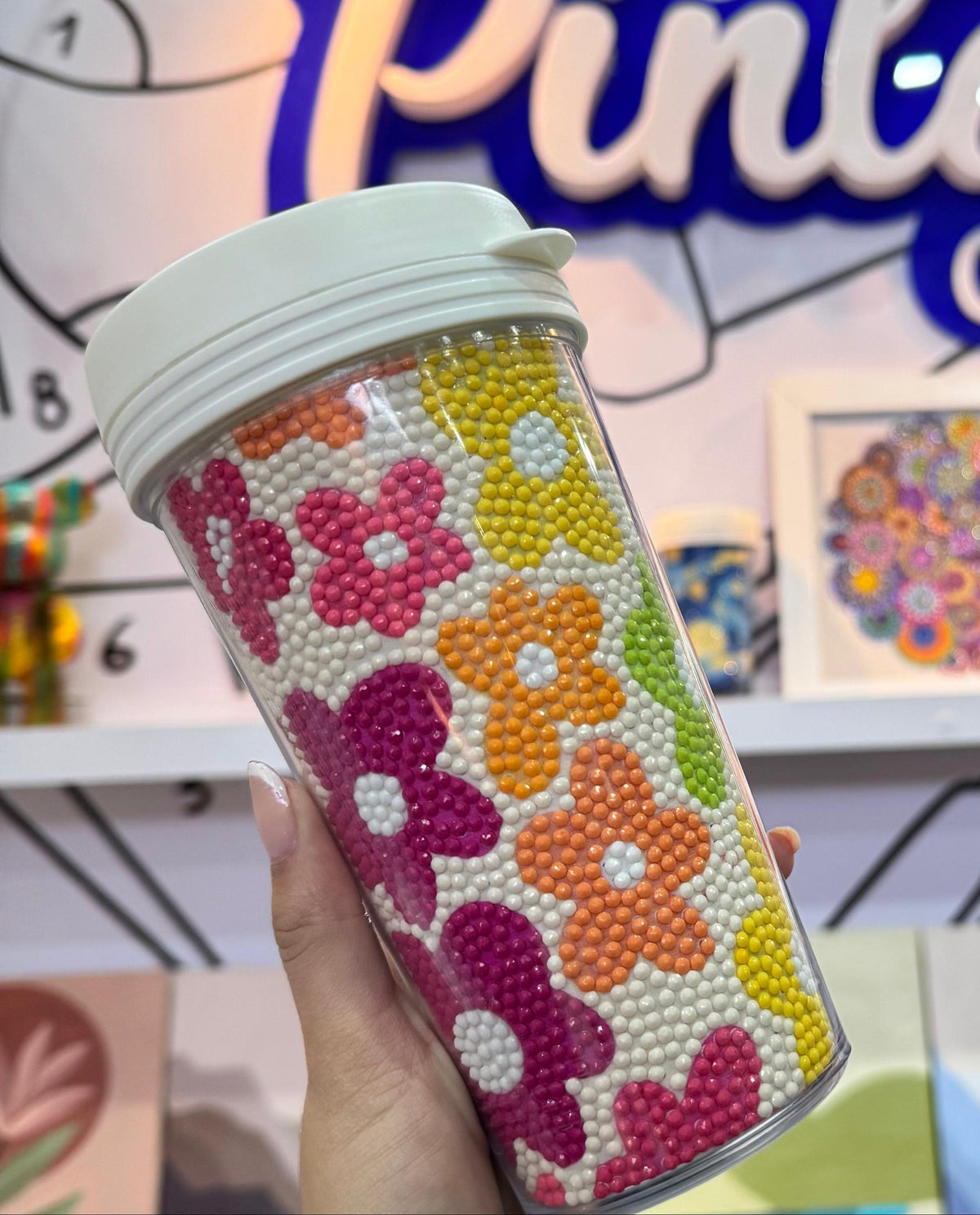 Botones - Mug para hacer con Diamantes